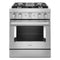 30'' Smart Commercial-Style Dual Fuel Range with 4 Burners