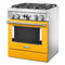 30'' Smart Commercial-Style Dual Fuel Range with 4 Burners