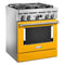 30'' Smart Commercial-Style Dual Fuel Range with 4 Burners