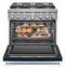 KitchenAid® 36'' Smart Commercial-Style Dual Fuel Range with 6 Burners