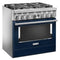 KitchenAid® 36'' Smart Commercial-Style Dual Fuel Range with 6 Burners