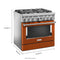 Kitchenaid® 36'' Smart Commercial-style Dual Fuel Range With 6 Burners
