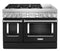 KitchenAid® 48'' Smart Commercial-Style Dual Fuel Range with Griddle