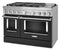 KitchenAid® 48'' Smart Commercial-Style Dual Fuel Range with Griddle