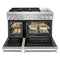 48'' Smart Commercial-Style Dual Fuel Range with Griddle