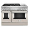 48'' Smart Commercial-Style Dual Fuel Range with Griddle