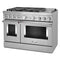 48'' Smart Commercial-Style Dual Fuel Range with Griddle