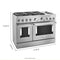 48'' Smart Commercial-Style Dual Fuel Range with Griddle