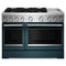 48-inch 6 Burner Commercial-style Dual Fuel Range With Griddle