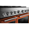48-inch 6 Burner Commercial-style Dual Fuel Range With Griddle