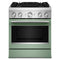 30-inch 4 Burner Commercial-style Dual Fuel Range With No Preheat Air Fry Mode