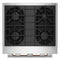 30-inch 4 Burner Commercial-style Dual Fuel Range With No Preheat Air Fry Mode