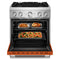 30-inch 4 Burner Commercial-style Dual Fuel Range With No Preheat Air Fry Mode