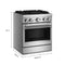 30-inch 4 Burner Commercial-style Dual Fuel Range With No Preheat Air Fry Mode