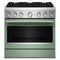 36-inch 6 Burner Commercial-style Dual Fuel Range With No Preheat Air Fry Mode