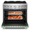 36-inch 6 Burner Commercial-style Dual Fuel Range With No Preheat Air Fry Mode