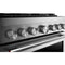 36-inch 6 Burner Commercial-style Dual Fuel Range With No Preheat Air Fry Mode