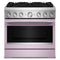 36-inch 6 Burner Commercial-style Dual Fuel Range With No Preheat Air Fry Mode
