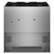 36-inch 6 Burner Commercial-style Dual Fuel Range With No Preheat Air Fry Mode