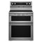 30-inch 5 Burner Electric Double Oven Convection Range