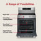5.3 Cu. Ft. Smart Freestanding Electric Range With Convection Cooking Modes