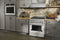 KitchenAid® 30'' Smart Commercial-Style Gas Range with 4 Burners