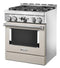 KitchenAid® 30'' Smart Commercial-Style Gas Range with 4 Burners