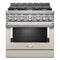 36'' Smart Commercial-Style Gas Range with 6 Burners