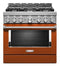 KitchenAid® 36'' Smart Commercial-Style Gas Range with 6 Burners