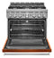 KitchenAid® 36'' Smart Commercial-Style Gas Range with 6 Burners