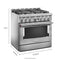36'' Smart Commercial-Style Gas Range with 6 Burners