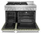 KitchenAid® 48'' Smart Commercial-Style Gas Range with Griddle