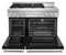 KitchenAid® 48'' Smart Commercial-Style Gas Range with Griddle