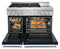 KitchenAid® 48'' Smart Commercial-Style Gas Range with Griddle