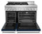 KitchenAid® 48'' Smart Commercial-Style Gas Range with Griddle