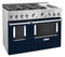 KitchenAid® 48'' Smart Commercial-Style Gas Range with Griddle