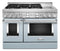 KitchenAid® 48'' Smart Commercial-Style Gas Range with Griddle