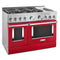 48'' Smart Commercial-Style Gas Range with Griddle