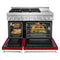 48'' Smart Commercial-Style Gas Range with Griddle