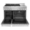 48'' Smart Commercial-Style Gas Range with Griddle