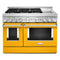 Kitchenaid® 48'' Smart Commercial-style Gas Range With Griddle