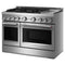 Kitchenaid® 48-inch 6 Burner Commercial-style Gas Range With Griddle