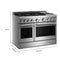 Kitchenaid® 48-inch 6 Burner Commercial-style Gas Range With Griddle