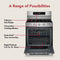 5.0 Cu. Ft. Smart Freestanding Gas Range With Convection Cooking Modes