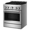 Kitchenaid® 30-inch 4 Burner Commercial-style Gas Range With No Preheat Air Fry Mode