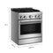 Kitchenaid® 30-inch 4 Burner Commercial-style Gas Range With No Preheat Air Fry Mode