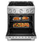 Kitchenaid® 30-inch 4 Burner Commercial-style Gas Range With No Preheat Air Fry Mode