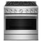 Kitchenaid® 36-inch 6 Burner Commercial-style Gas Range With No Preheat Air Fry Mode