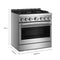 Kitchenaid® 36-inch 6 Burner Commercial-style Gas Range With No Preheat Air Fry Mode
