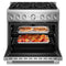 Kitchenaid® 36-inch 6 Burner Commercial-style Gas Range With No Preheat Air Fry Mode